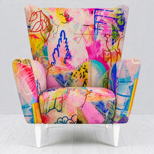 Load image into Gallery viewer, 'Happiness in Solitude' Limited Edition Mid Century Artist Chair