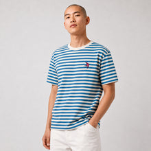 Load image into Gallery viewer, Dan Baldwin Electric Blue Breton Limited Edition T-Shirt