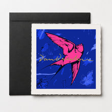 Load image into Gallery viewer, 'Landscape in Blue' Limited Edition Velvet Pillow