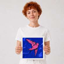 Load image into Gallery viewer, 'Landscape in Blue' Limited Edition Velvet Pillow