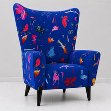 Load image into Gallery viewer, 'Landscape in Blue' Limited Edition Mid Century Artist Chair