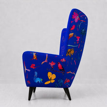 Load image into Gallery viewer, 'Landscape in Blue' Limited Edition Mid Century Artist Chair
