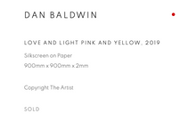 Load image into Gallery viewer, Love &amp; Light  Pink yellow