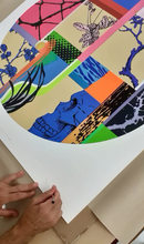 Load image into Gallery viewer, Fragmented Landscape (Tondo ) A.P